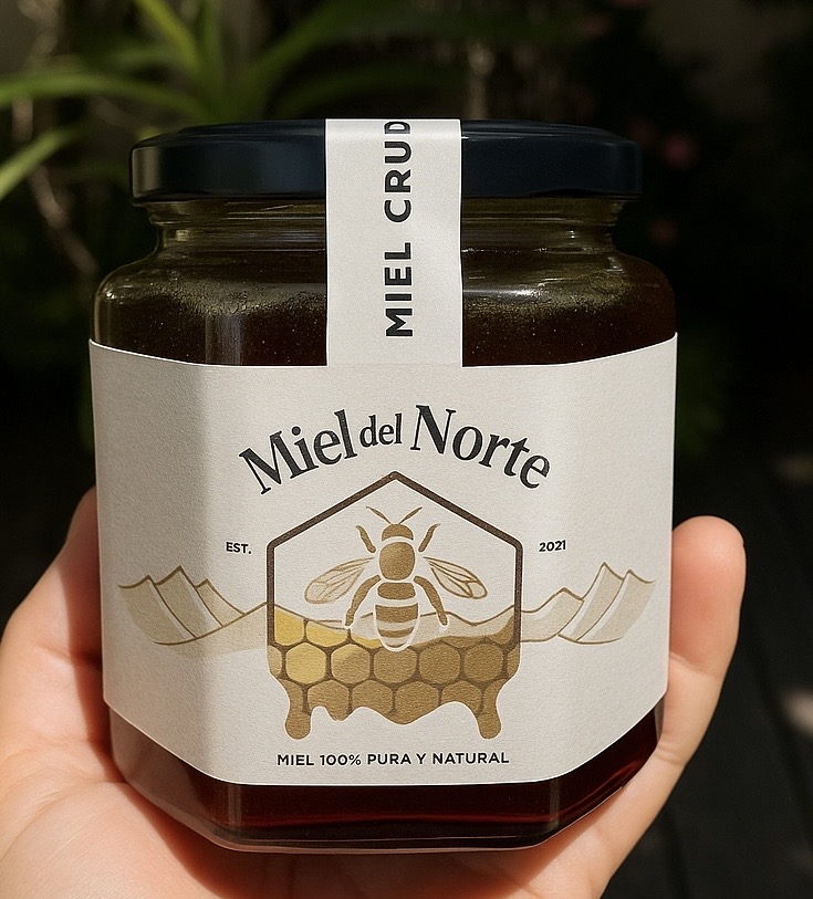 Receta: Miel natural 16 oz